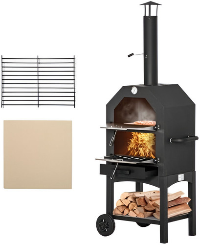 Forno pizza carbone - forno,