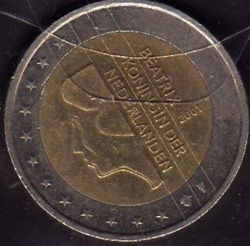 E185 moneta coin olanda 2 - e185, olanda: