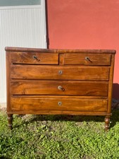 Comò cassettone in noce