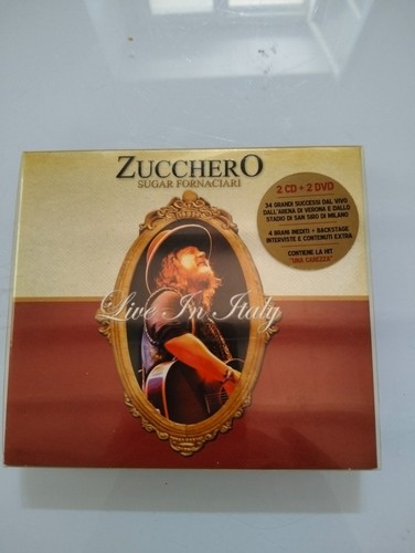 Zucchero fornaciari 2cd 2dvd - fornaciari,