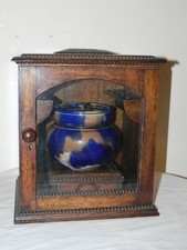 Vintage Oak Tobacco Cabinet