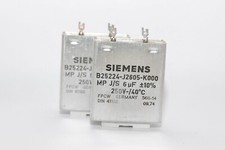 Coppia di condensatori Siemens