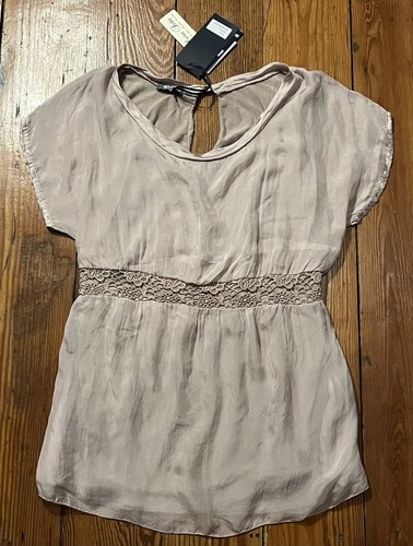 Giulia blusa seta pizzo - giulia,