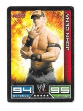 Carte - Catch  Topps Slam Attax 2008 - RAW - John Cena