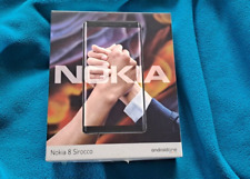 Nokia 8 Sirocco  con vetro e custodia,scatola e accessori originali