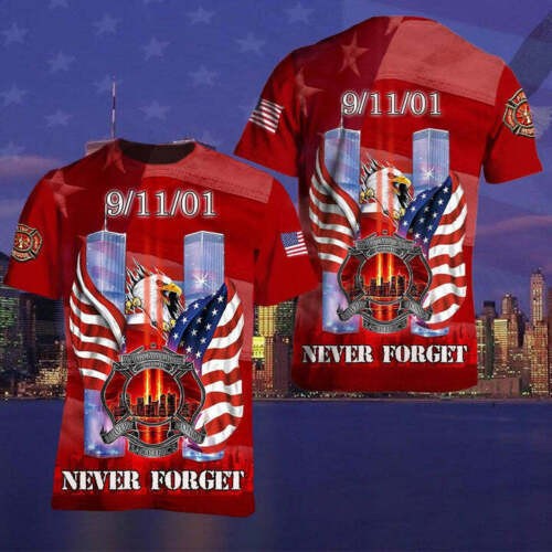 Shirt remember 911 never - remember,