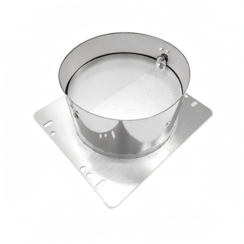 Base cappa cucina acciaio - base,