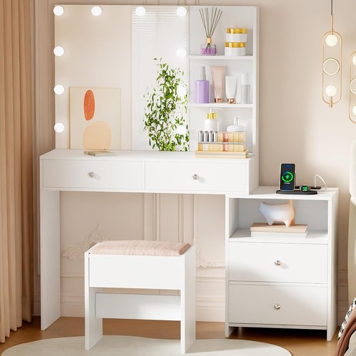 Trucco vanity scrivania con - trucco,