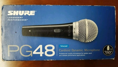 Microfono shure pg48 - microfono,