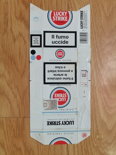 Confezione rigida sigaretta - rigida,