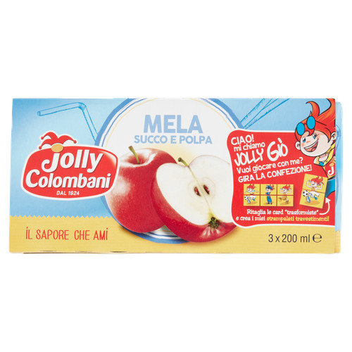 Jolly colombani succo - succo, mela