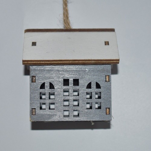 Casetta legno grigio - grigio, per