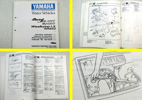 Yamaha marine jet - marine, mj650t