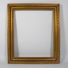 ANTICA CORNICE IN LEGNO DORATO