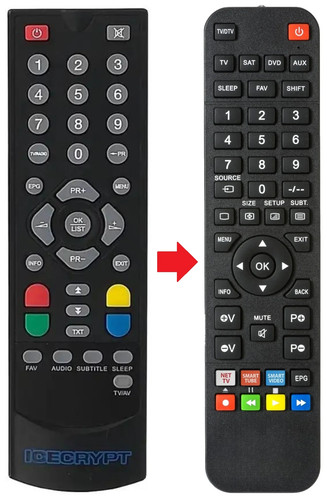 Telecomando adatto per