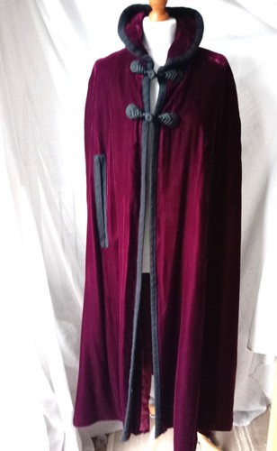 Cappotto mantello opera seta