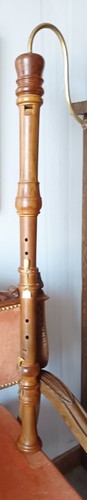 Flûte bec baroque basse en - flûte,