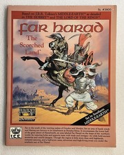 Far Harad, the Scorched Land & MAP (Middle-Earth RPG, #3800) MERP VF 1988 1st E