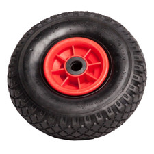 Ruota di Ricambio Pneumatica per Carrello Portapacchi Portasacchi Bravetta 260mm
