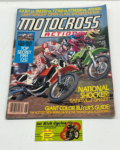 Motocross action magazine june - magazine,