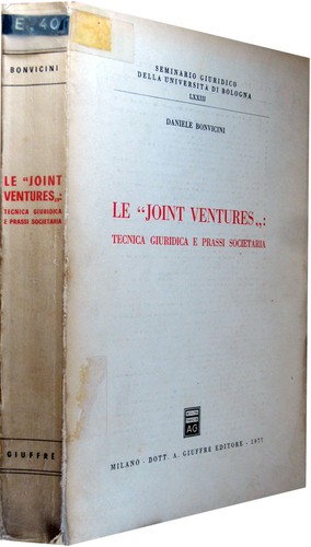 Bonvicini joint ventures - joint,