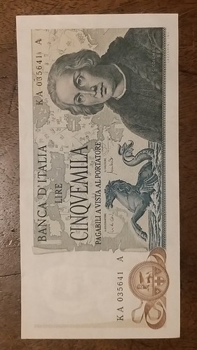 5000 lire cristoforo colombo - 5000,
