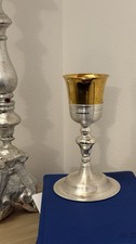 Antico Calice Coppa Argento