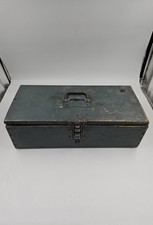 Cassa Di Legno Portaattrezzi Antica