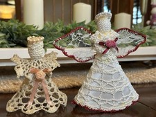 Set di due ornamenti/figurine