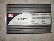 inverter 24v 220v onda pura Mean Well TS-200