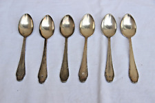 ANTICO SERVIZIO 6 CUCCHIAINI DA THE ARG 1000 ASSENTE LA CONFEZIONE