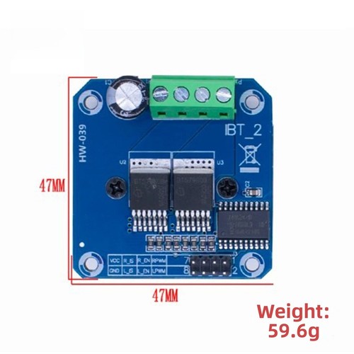 Bts7960 modulo azionamento - modulo,