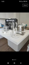 Robot da cucina per frullare impastare affettare. Ariete Robomax metal 
