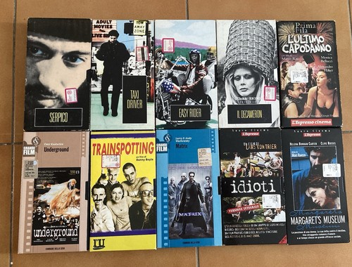 Lotto vhs film italiani - vhs, e