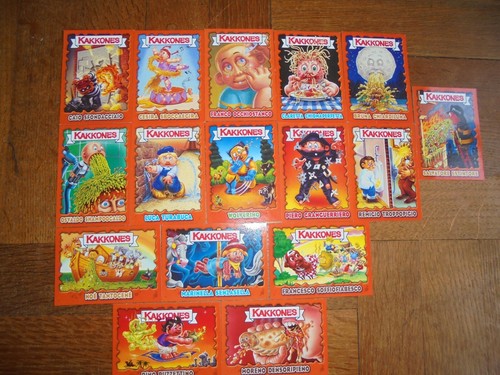 Kakkones seconda serie cards - serie,