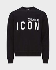 Felpa Girocollo Dsquared2 ICON Nera