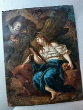 olio su rame, huile sur