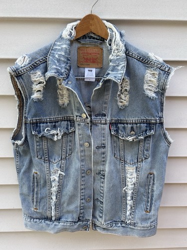 Gilet camionista levi denim - camionista, levi's