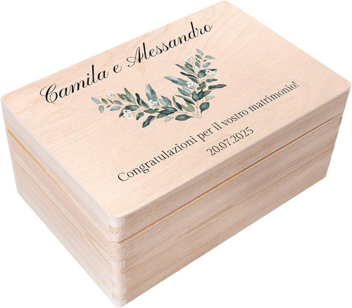 Scatola regalo matrimonio - scatola,