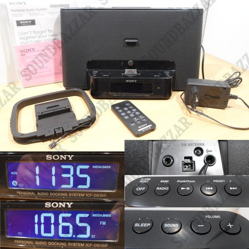Sony icf ds15ipn radiosveglia - sony,