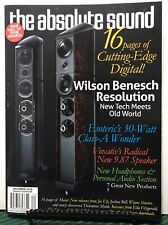 Absolute Sound Wilson Benesch Resolution Tech December 2018 FREE SHIPPING JB