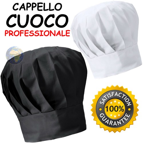 Cappello cuoco unisex - da,