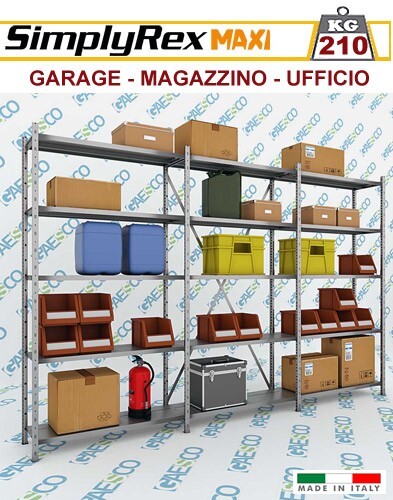 Scaffale metallo kit - kit, simplyrex