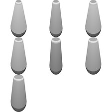 TPU Pommel for LARP Weapons V4 - Customizable Core Mount Design