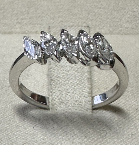 Anello fedina oro bianco 18kt - anello,