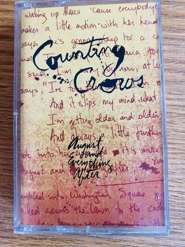 Counting crows august - august, and