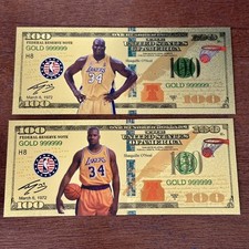 Set banconote Shaq O'Neal