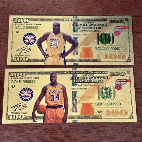 Set banconote shaq neal - set,