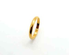 ANELLO FERMANELLO ARGENTO 925 RODIATO IN ORO GIALLO