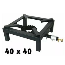 BRUCIATORE A GAS PAVI PALUMBO BRUCIAPIU' 40 FORNELLONE IN GHISA 40X40 PER BOMBOL